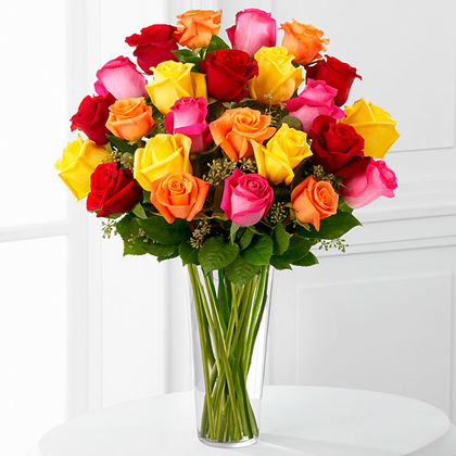 The Bright Spark Rose Bouquet by FTD - Premium