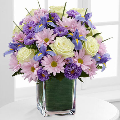 Color Your Day With Tranquility Bouquet by FTD - Ultra Premium