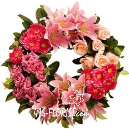 Funeral Wreath Arrangement