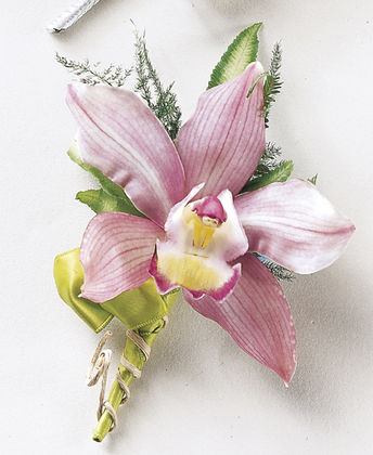 Pink Cymbidium Corsage