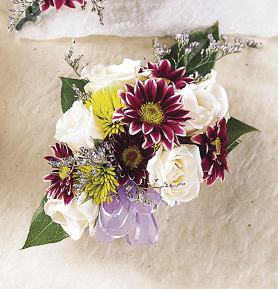 Pompon Chest Corsage