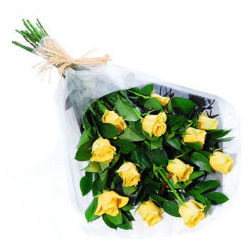 Simply Yellow Roses Bouquet