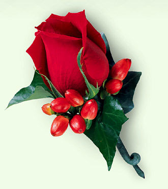 Rose Bloom Boutonniere