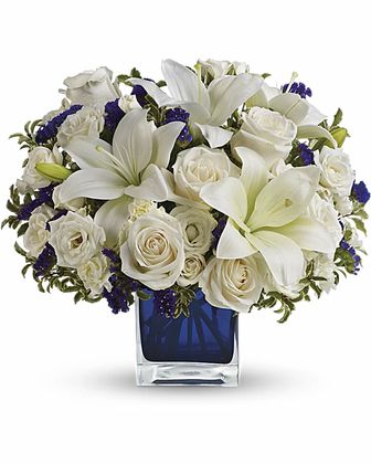 Teleflora's Sapphire Skies Bouquet - Premium