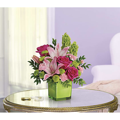 Teleflora's In Love With Lime Bouquet