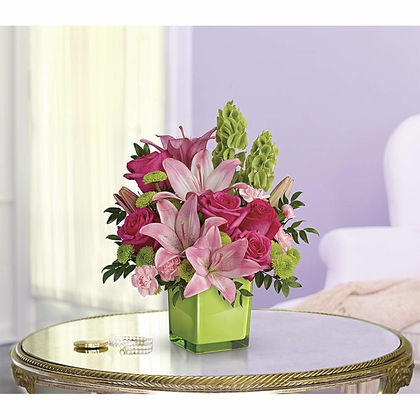 Teleflora's In Love With Lime Bouquet