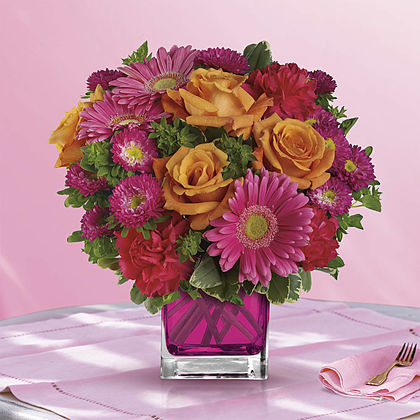 Teleflora's Turn Up The Pink Bouquet