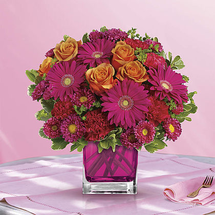 Teleflora's Turn Up The Pink Bouquet