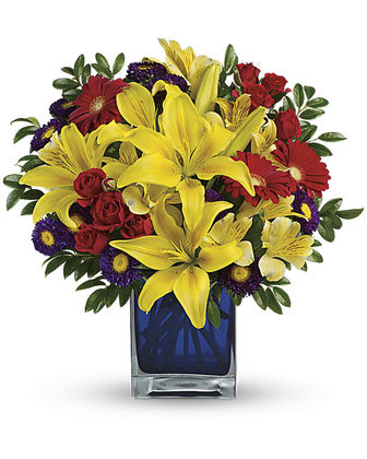 Teleflora's Blue Caribbean - Premium