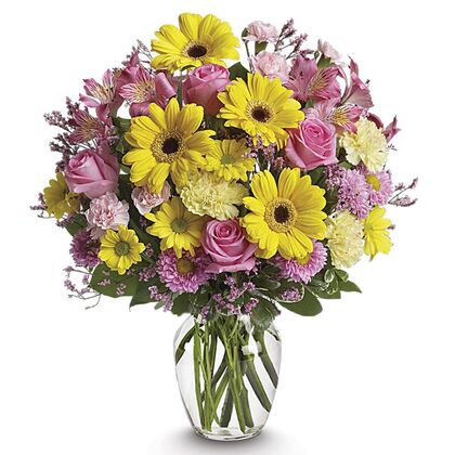 Teleflora's Dazzling Day Bouquet - Deluxe