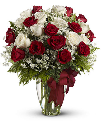 Love's Divine Bouquet - Long Stemmed Roses - Deluxe