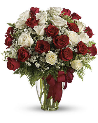 Love's Divine Bouquet - Long Stemmed Roses - Premium