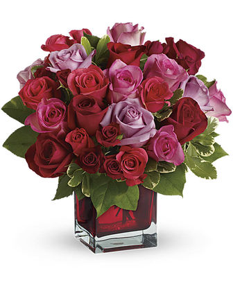 Madly in Love Bouquet with Red Roses by Teleflora - Premium