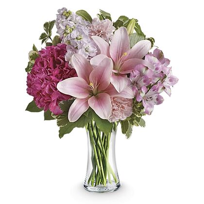 Teleflora's Blush Of Love Bouquet
