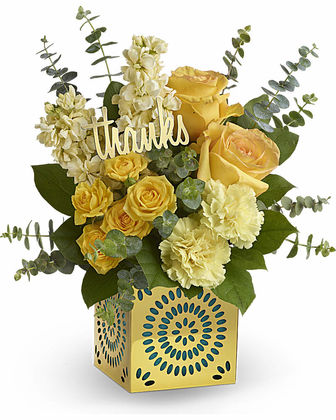 Teleflora's Shimmer Of Thanks Bouquet