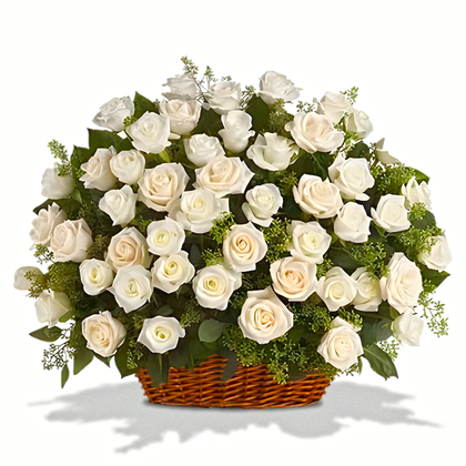 Bountiful Rose Basket