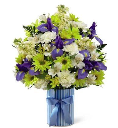 The FTD Little Miracle Bouquet - Boy - Premium