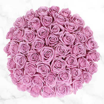 Purple Roses Bouquet - Premium